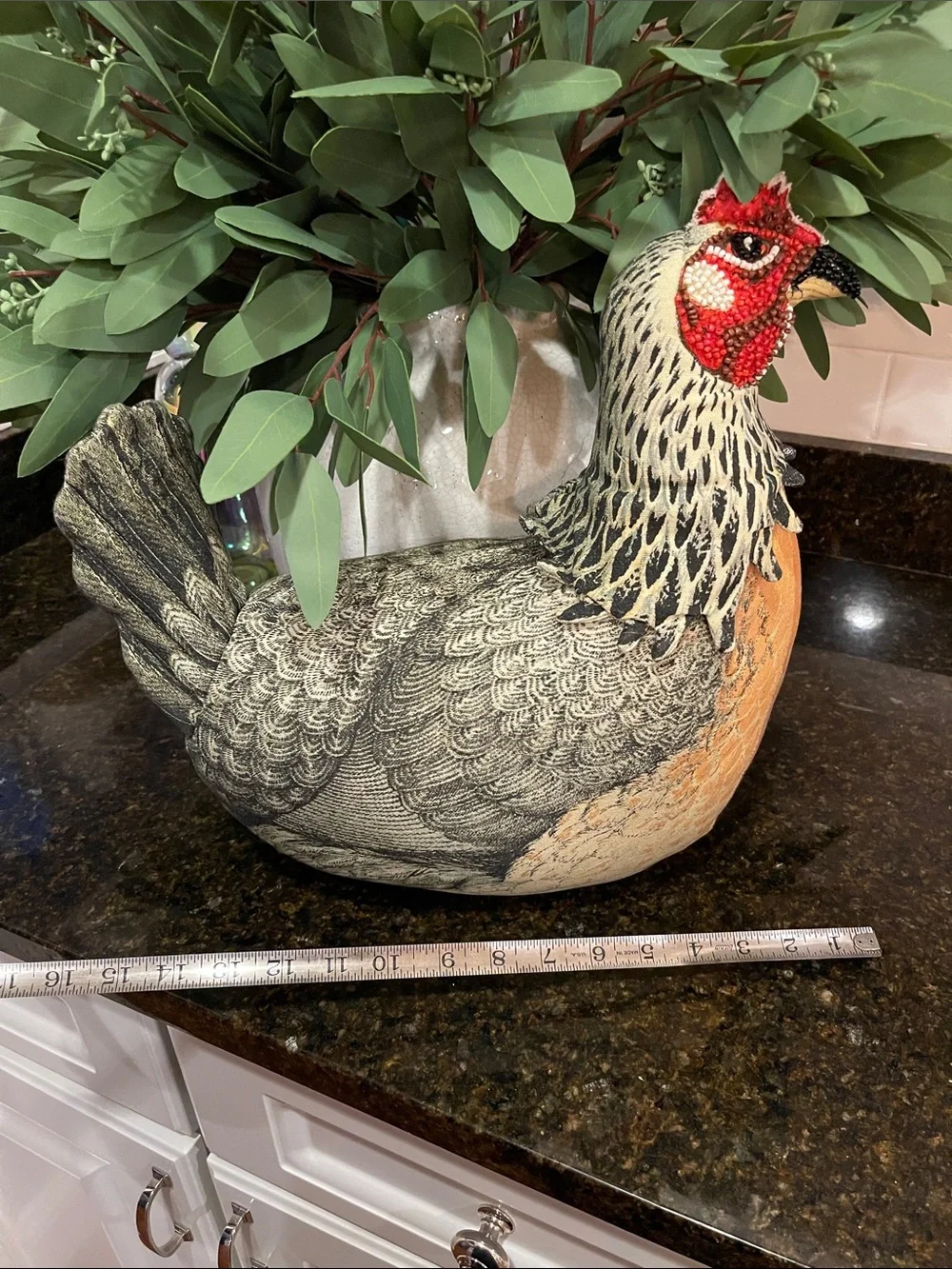 John Derian for Target Beaded  Chicken Pillow